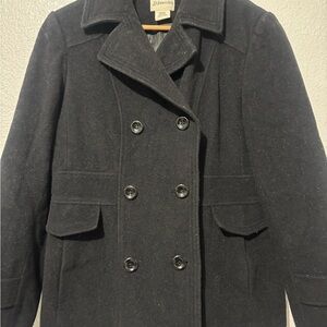 Pendleton Women's Classic Black Pea Coat